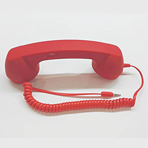 레트로 전화기 미국 빈티지 GQXCC 3.5mm 핸드셋 핸드폰 수신기 -611557