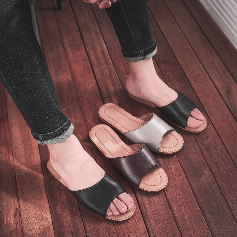 라탄 왕골 슬리퍼 여름 일본식 실내화 바닥 신발 방지