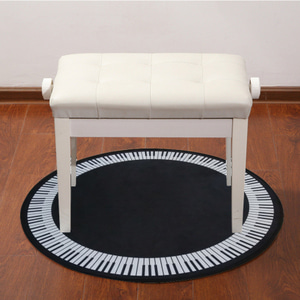 원형 러그 카페트 피아노 전용 카펫 매트 홈 방음 원형 거상-22293192475113