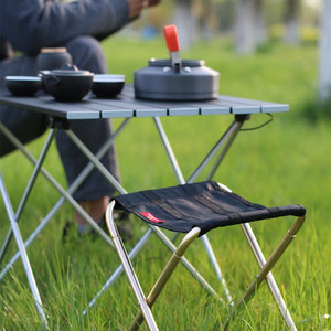 캠핑 경량 롤테이블 접이식 탁자와 의자 세트 야외 비치 휴대용 초경량 알루미늄 판넬 차량-514233