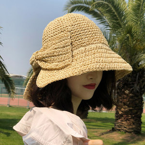 햇빛 가리개 태양 챙넓은 모자 여름 썬캡 썬캡 해변 비치모자 챙-523083