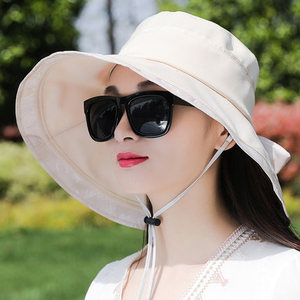 햇빛 가리개 태양 챙넓은 모자 모자챙챙 썬캡 패션 차단제-522915