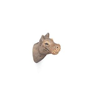 Ferm Living 펌 리빙  살아있는 동물 손으로 조각 한 후크 색상 Ferm Hippo-542299 독일출고
