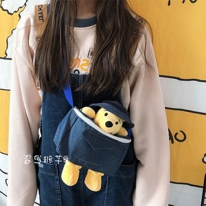 인형가방인스타 귀여운 캐릭터 곰돌이 2020 신상 와일드와 한국판 인형 학생-542023