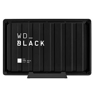 WD_Black 8TB D10 게임 드라이브, Playstation, Xbox, PC 및 Mac과 호환되는 휴대용 외장 하드 드라이브-WDBA3P0080HBK-NESN 외장형 하드 미국출고 -538482