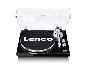 Lenco LBT 188 턴테이블 LP 플레이어 Bluetooth 2개 속도 33u 45 Umin 안티 스케이팅 비닐을 MP3로 디지털화-543417 독일출고