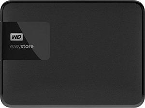 Western Digital WD Easystore 4TB 외장 USB 3.0 휴대용 하드 드라이브-블랙 WDBKUZ0040BBK-WESN 외장형 하드 미국출고 -538503
