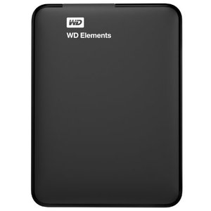 WD 1TB WD Elements 휴대용 USB 3.0 하드 드라이브 스토리지 (WDBUZG0010BBK-EESN) 외장형 하드 미국출고 -538486