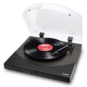 ION Audio Premier LP 스피커 블루투스 턴테이블 LP 플레이어 USB 레코드 변환 기능이있는 비닐 플레이어-543402 독일출고