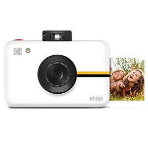 즉석카메라 폴라로이드 코닥 Step 카메라 즉석카메라 with 10MP Image Sensor, ZINK Zero Ink Technology, Classic Viewfinder, Selfie Mode-550359