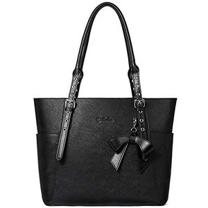 BOSTANTEN Women Leather Handbag Designer 토트백 여성가방 Shoulder Work Purses Black 숄대백 미국출고-560474