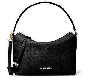 마이클코어스 Michael Kors Brooke Medium Pebbled Leather Shoulder Bag - Black 숄더백 여성가방 미국출고-560506