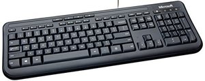 마이크로소프트 키보드 Wired Desktop 600 (Black) - APB-00001  미국출고 -563038