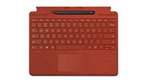 마이크로소프트 키보드 Surface Pro X Signature 키보드 with Slim Pen - Poppy Red, 25O-00021  미국출고 -563058