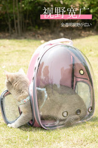 강아지 고양이 이동가방 배낭  고양이 배낭 고양이 가방 고양이 가방 스페이스 캡슐 고양이 가방 애완견 휴대-576161
