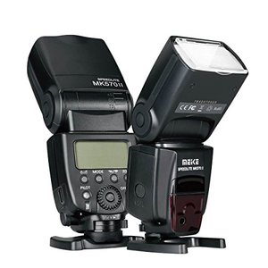 Meike MK570II 2.4G 무선 마스터 , 슬레이브 수동 플래시 스피드 라이트 for Canon Pentax Panasonic Olympus Fujifilm DSLR Mirrorless 카메라-577 미국출고-577706