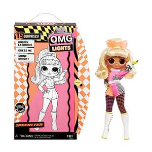 엘오엘 서프라이즈 L.O.L. Surprise! O.M.G. Lights Speedster Fashion Doll with 15 Surprises, Multicolor  미국출고-577325