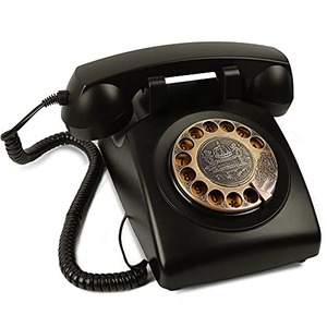 Rotary 레트로 클래식 전화기, ODSEN 레트로 엔틱 레트로 클래식 전화기 1960s Old Vintage  레트로 클래식 전화기, Rotary Dial  레트로 클래식 전화기 미국출고-577752