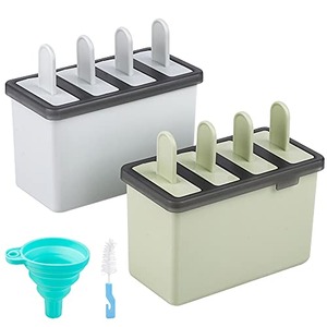 Kootek Popsicle Molds Sets 8 Ice Pop Makers Reusable Ice Cream Mold-Dishwasher Safe, Durable DIY Popsicles Tray 아이스크림틀 몰 미국출고-577990