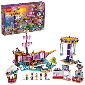 엘오엘 서프라이즈 L.O.L. Surprise LEGO Friends Heartlake City Amusement Pier 41375 Toy Rollercoaster Building Kit with Mini Doll 미국출고-577377
