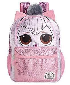 엘오엘 서프라이즈 L.O.L. Surprise Queen Kitty Backpack for Girls - 16 Inch - LOL School Bag Elementary School Size  미국출고-577272