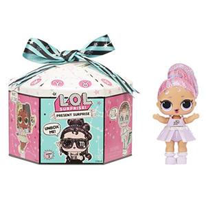 엘오엘 서프라이즈 L.O.L. Surprise Present Surprise Series 2, Glitter Star Sign Doll with 8 Surprises - Colorful Fun Collectible  미국출고-577261