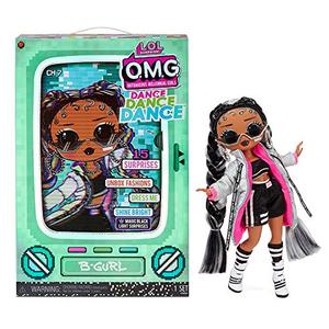 엘오엘 서프라이즈 L.O.L. Surprise OMG Dance Dance Dance B-Gurl Fashion Doll with 15 Surprises Including Magic Black Light, Shoes 미국출고-577305