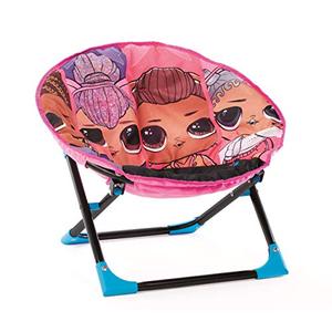 엘오엘 서프라이즈 L.O.L. Surprise! Remix Plush, Folding Moon Chair for Kids  미국출고-577435