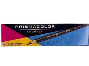 프리즈마 흑연 연필 검정 드로잉 연필 세트 12 카운트 스케치 600166 미국 색연필