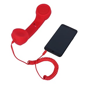 레트로 전화기 미국 빈티지 GQXCC 3.5mm 핸드셋 핸드폰 수신기 -611557
