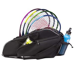 테니스 가방 미국 라켓 4개 패딩된 경량 오버 숄더 케이스의 라켓 보호-614036