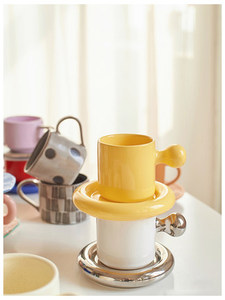 디자인 머그컵 커피잔 소인 도자기컵 고명품 물컵