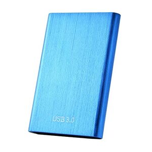 외장형하드 미국 외장HDD 휴대용 스토리지 드라이브 슬림 드라이브(2TB Blue)-620785