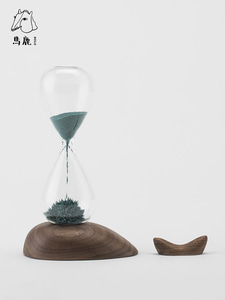 장식 고래 자력 모래시계 창의적 심플 고급스러운 선물-621543