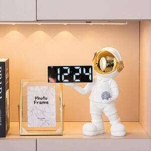 우주인 탁상 전자 알람 거실 현관 큐티 시계 탁상시계 디자인