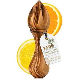 KASSIS 올리브나무 레몬 프레스 착즙 기구 멀티 곡물 품질 14cm-634216