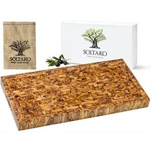 고품질 올리브나무 SOLTAKO 솔리드 도마 원목 큐브 전용 서빙 보드-634243