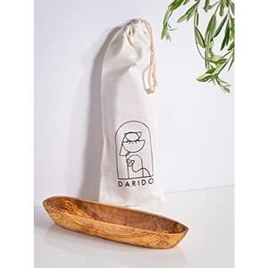 천연 올리브나무 과일 그릇 수제 30x10cm 가정용 장식 빵 패스트리 장식용-634284