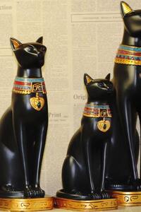 이국적인 이집트 고양이 장식 책꽂이 홈 선물 거실 빈티지 인테리어