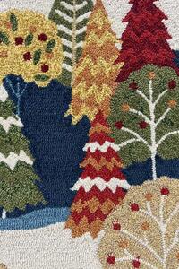북유럽 숲 러그 카펫 아메리카 담요매트 현관