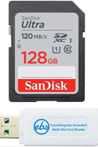 샌디스크 128GB SDXC SD 울트라 메모리 카드 미국-638264
