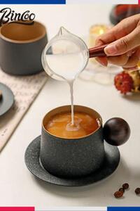 디자인 엔틱 카페 머그컵 일본식 빈티지 커피잔 접시 세트 플라워컵 고급 세련된 말