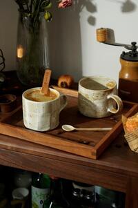 디자인 엔틱 카페 머그컵 핸드메이드 거친 커피잔 일본식 빈티지 물컵 수저접시