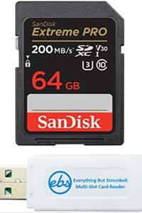 샌디스크 64GB SDXC SD Extreme Pro 메모리 카드 미국-638226