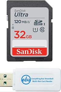 샌디스크 32GB SDHC SD 울트라 메모리 카드 클래스 10 미국-638190