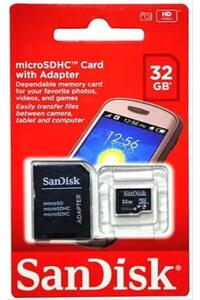 샌디스크 32GB 마이크로SDHC 카드(SD 포함) 미국-638199