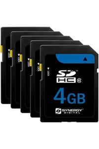 시너지 Digital 4GB, SDHC 메모리 카드 - Class 10, 20MB/s, 300시리즈 5팩 미국-638185